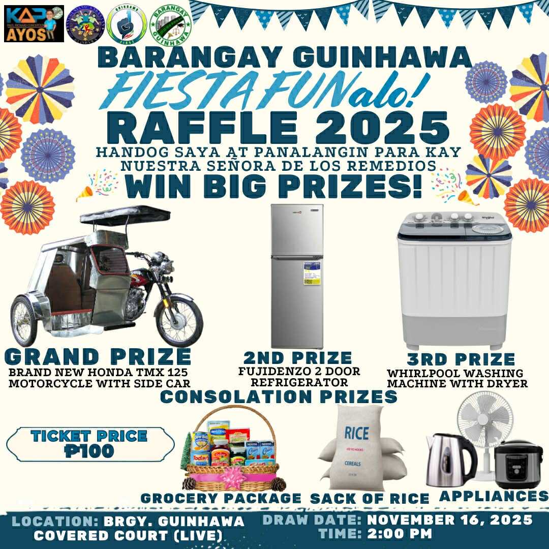 Fiesta FUNalo Raffle 2025